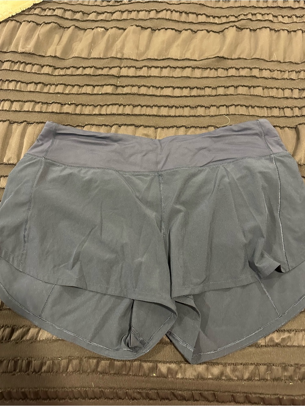 Lululemon Navy Blue Speed Up Shorts